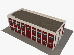 city hall municipal building 3D Model