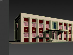 city hall municipal building 3D Model