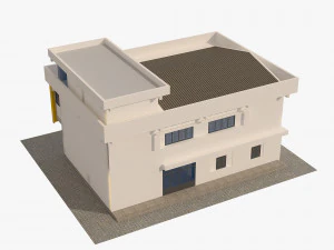 1970s office building 3D Model