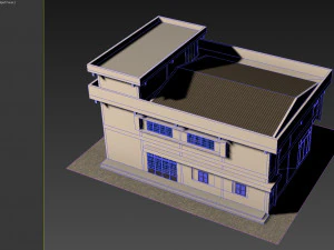 1970s office building 3D Model
