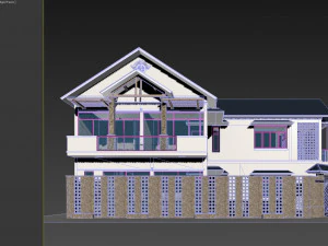 corner house 3D Model