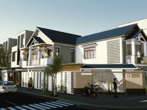 corner house 3D Model