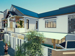 corner house 3D Model