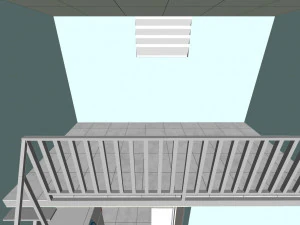 social housing unit 3D Model