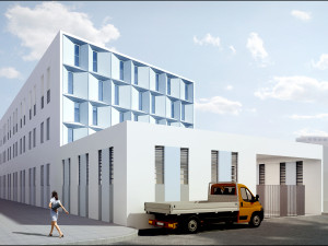 garment factory building 3D Model