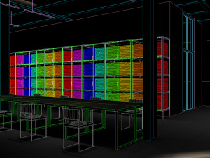 garment factory building Model 3D