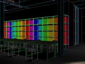garment factory building 3D Model