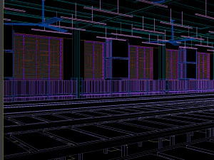 garment factory building 3D Model