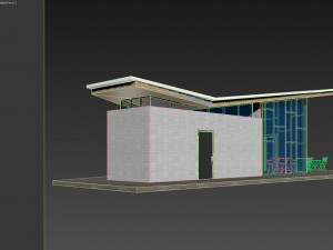 park plaza coffee shop 3D Model