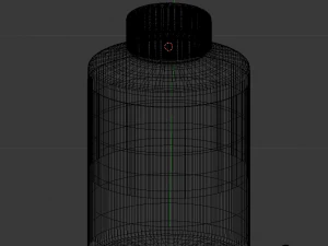 painkiller-medicine bottle 3D Model