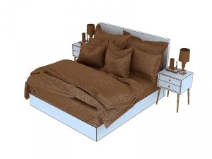 stkbal yatak 3D Model