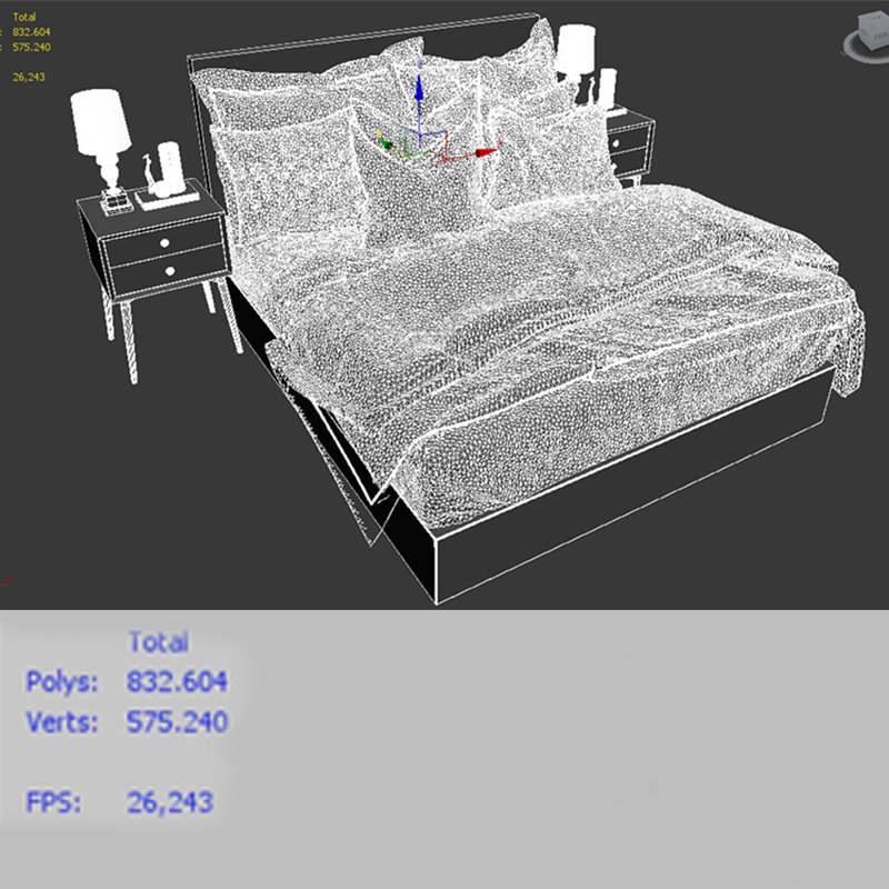 STKBAL YATAK Free 3D Model in Bedroom 3DExport