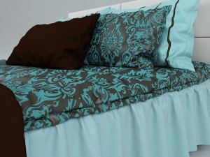 bed linda 3D Model
