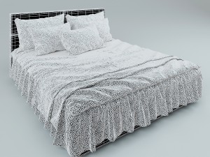 bed linda 3D Model