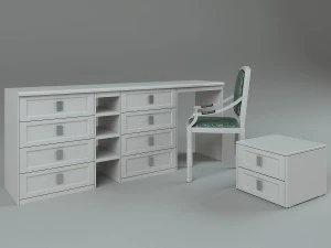 furniture for bedroom 3D Model