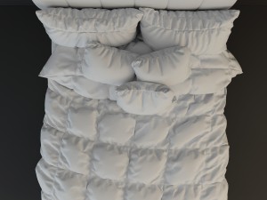 bed florence laguna 3D Model