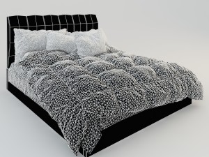 bed florence laguna 3D Model