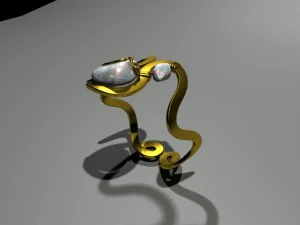 etno ring 3D Model