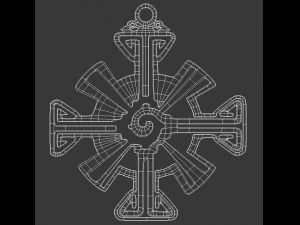 hunab ku pendant 3D Print Model