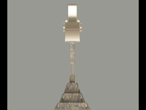 mayan face statuette 3D Model