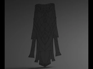 completistische cape-concepten 3D Model