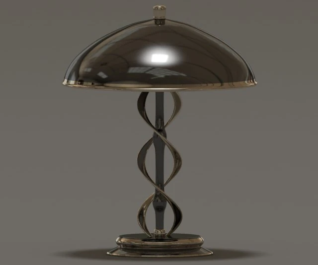 table lamp 3D Model .c4d .max .obj .3ds .fbx .stl .blend 