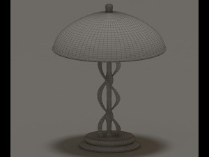 table lamp 3D मॉडल