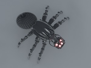 iron spider 3D 모델