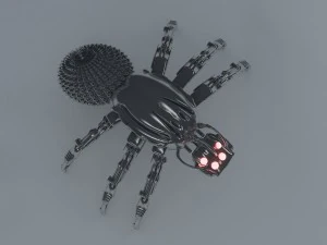 залізний павук 3D Модель