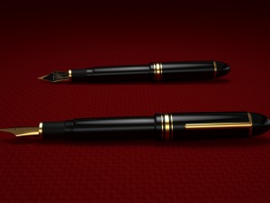 fountain pen 3D Model