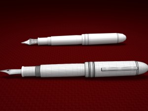 fountain pen 3D Model