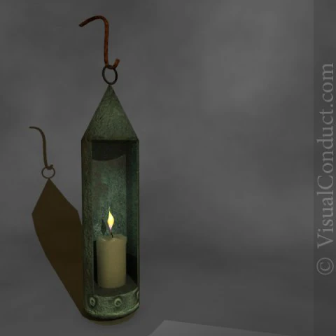 medieval lantern 3D Model .c4d .max .obj .3ds .fbx .stl .blend 