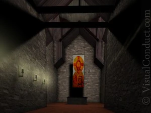 church medieval 3D Model