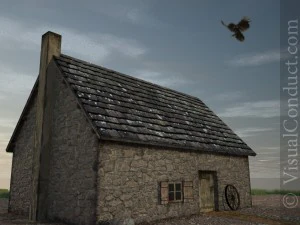 casale medievale 2 Modello 3D