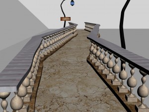 marble trail 3D Model