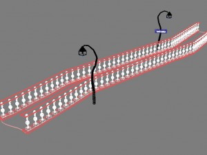 marble trail 3D Model