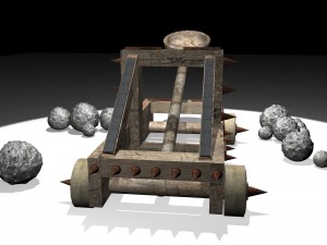 catapult 3D मॉडल