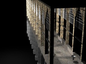 medieval bridge 3D Model