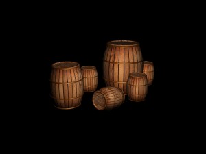 barrel 3D 模型