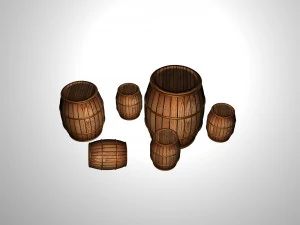 barrel 3D Model