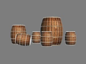 barrel 3D Model