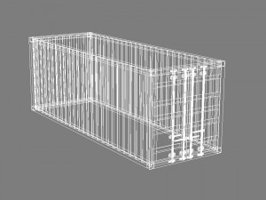 container 3D मॉडल