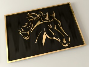 horse 3d Modelo de impresión 3D