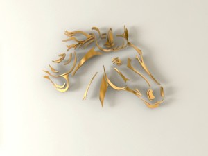horse 3d 3D 프린트 모델