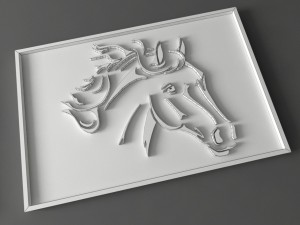 horse 3d 3D 프린트 모델