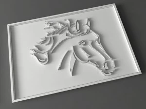 horse 3d 3D Print Model