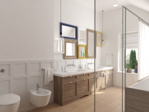 bathroom for boy 3D 모델