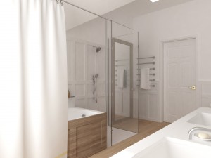 bathroom for boy 3D 모델