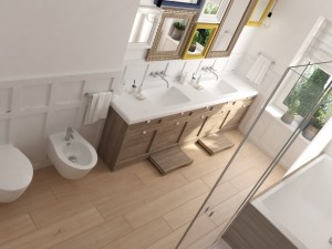 bathroom for boy 3D 모델