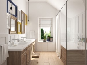 bathroom for boy 3D 모델
